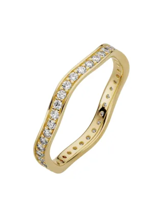 Orolino Ring 333/- Gelbgold glanz synth. Zirkonia