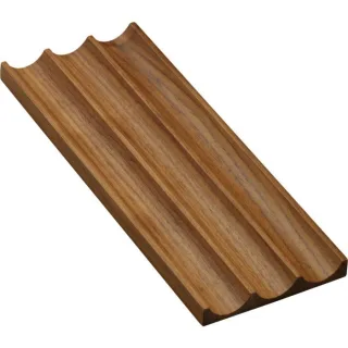 hansgrohe IntraStoris Inneneinteilung 54228630 für Schubkasten, Modul, 130x320mm, Nussbaum dunkel