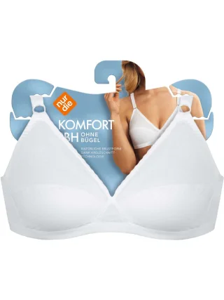 NUR DIE Damen Komfort BH ohne Bügel
