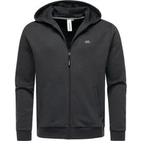 Ragwear Sweatjacke Natten EMB Weiche Herren Kapuzenjacke mit Stickerei