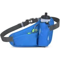 Sport-Knight® Laufgürtel Outdoor Bauchtasche mit Flaschenhalter – Wasserfest & Verstellbar