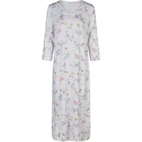 HUTSCHREUTHER Nachthemd Damen Schlafshirt lang Streublumen (1-tlg) Modisches Design