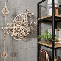 UGEARS Modellbausatz Aero Wanduhr mit Pendel aus Holz, (320-tlg)