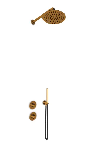 JEE-O Slimline Shower Set 01, bronze, 800-6424 800-6424
