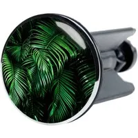 Sanilo Waschbeckenstöpsel Palmdream, Ø 4.0 cm, hochwertig, universell, mit Motiv, 100% wasserdicht