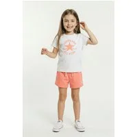 Converse Top & Shorts DCTP CLASSIC TEE & SHORT SET (2-tlg) für Kinder, aus Baumwolle und Polyester
