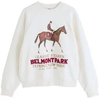 Next Sweater Rundhalssweatshirt mit Grafik (1-tlg)