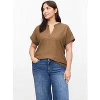 s.Oliver Kurzarmshirt T-Shirt Strukturiertes T-Shirt