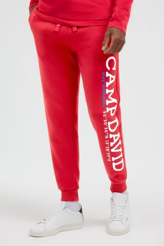 CAMP DAVID Sporthose mit Elastikbund und Kordel