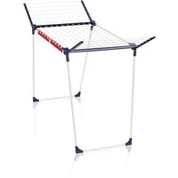 Leifheit Wäscheständer Standtrockner Pegasus 180 Solid, 18m Trockenlänge, 105cm Flügelhöhe, Kleinteilehalter, stabiler Stand