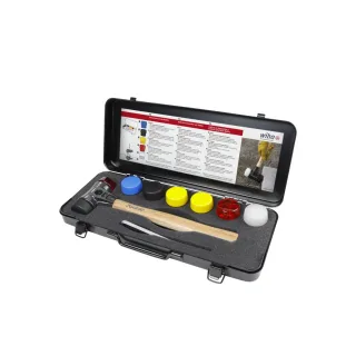 Wiha Schonhammer Set Safety mit gemischten Schlagköpfen 9-teilges Set mit Box - 44008