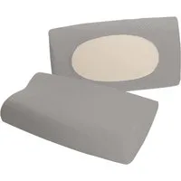 Erwin Müller Kissenbezug Nackenstützkissen-Spannbezug "Freising", Elasthan-Jersey-Stretch Uni
