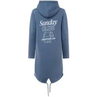 Zwillingsherz Kapuzensweatjacke Zwillingsherz Hoodiemantel Sunday Club
