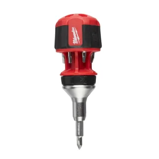 Milwaukee - 8-in-1 Multi-Bit Schraubendreher Stubby mit Ratschenfunktion - 4932471868