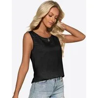 Imily Bela Shirtweste Damen Freizeit Tanktop für Strand (Packung, 1-tlg., 1per-Pack) Faltendesign