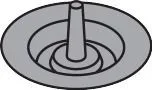 Hansgrohe Schutzdeckel für Ab- und Überlauf- garnituren, 97577000 97577000