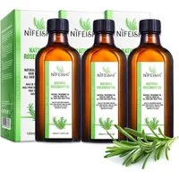 P-Beauty Cosmetic Accessories Haaröl Rosmarinöl naturreines Ätherisches Öl Haarpflege Augenbrauen Wimpern, 3-tlg., Rosmarinöl