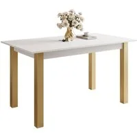 Lookway Esstisch ARTON GOLD ausziehbarer Tisch 140 cm
