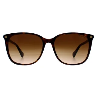 Ralph by Ralph Lauren RA5293 50033B shiny dark havana brown gradient sunglasses