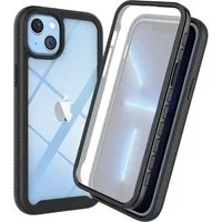betterfon Handyhülle für Apple iPhone TPU Case mit 360° Rundumschutz & Displayschutz, Integrierter Displayschutz empfindlichkeitserhaltend & kratzresistent