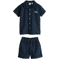Baker by Ted Baker Shirt & Shorts Frottee-Hemd und Shorts im Set (2-tlg)