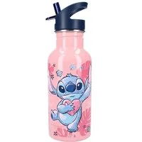Lilo & Stitch Trinkflasche Trinkbecher Wasserflasche aus Edelstahl 500ml Rosa