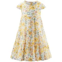 happy girls Sommerkleid mit tollen Volants und mit Knopfleiste im Rücken