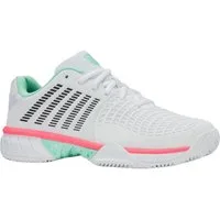 K-Swiss Performance Express Light 3 Clay/Sandplatz weiss/mint/pink Damen Tennisschuh