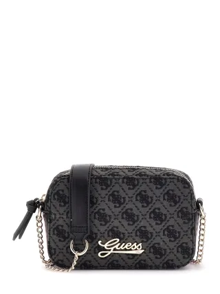 Guess Kids - JACQUARD CAMERA BAG Jet Black A996 - Gr. - OS