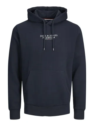 JACK&JONES - JPRBLUARCHIE SWEAT HOOD LN Navy Blazer - Gr. - S
