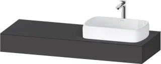 Duravit Qatego Konsole Graphit Matt 1400x550x170 mm - QA4804049490000 QA4804049490000