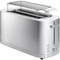 Zwilling Toaster 1005779 Enfinigy, Langschlitz-Toaster für 4 Scheiben, Mit Brötchenaufsatz & Automatik