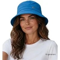 Taschen4life Sonnenhut Leinen Hut Größenverstellbar, unisex, Fischerhut