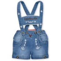 BONDI Trachtenkleid Trachtenjeans Baby/Kleinkind - GIPFELKRAXLER - blue denim