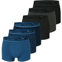 uncover by SCHIESSER Boxershorts Shorts Cotton mit Webgummibund Low Rise im Mehrpack