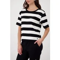 Monari Sweatshirt mit Blockstreifen