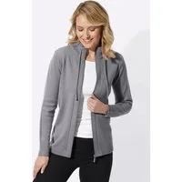 Sieh an! Strickjacke Strickjacke Langarm Grobstrick