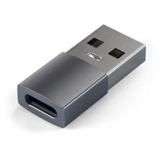 Satechi Aluminum Type-A to Type-C USB Adapter space gray