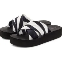 French Connection Sandale, Sommerschuhe, Mule, offener Schuh, Badelatsche, Badeschlappe Pantolette Badepantolette mit wasserabweisender und leichter Sohle VEGAN