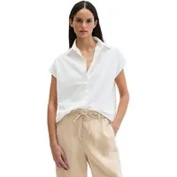 Marc O'Polo Kurzarmshirt aus Material-Mix