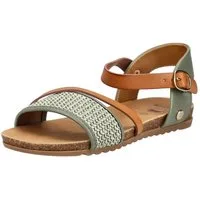 Mustang Shoes Mustang Shoes Sandalen Lederimitat/Textil Riemchensandale