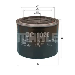Mahle ?lfilter Honda Cbx Vf Vt