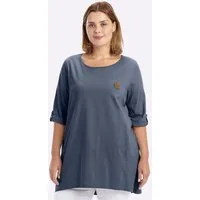 Sheego T-Shirt Longshirt 3/4-Arm