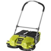 RYOBI Handkehrmaschine Akku-Kehrmaschine ONE+ 18 V, 53 cm Kehrbreite, Kehrbesen ohne Akku, R1, (Größe individuell einstellbar), Höhenverstellbarer Lenker und praktischer Tragegriff