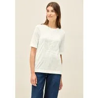 CECIL T-Shirt aus elastischem Materialmix