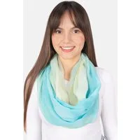 Seasons of April Loop LOOP LOLA, Damen Loop Schal Farbverlauf Ombre Leicht Weich Viskose Sommer Pastell