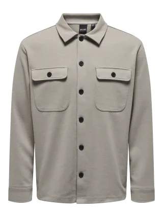 ONLY&SONS - ONSNEWKODYL OVERSHIRT SWEAT NOOS Vintage Khaki - Gr. - XL