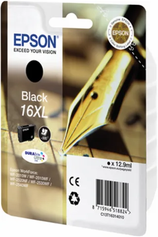 Epson Ink/16XL Pen+Crossword 12.9ml BK (Schwarz)