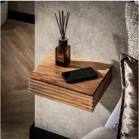 LEVEN Lifestyle Nachttisch STURO XS hängend 2´er Set 30 x 25 cm (2er-Set), mit 1 Schublade