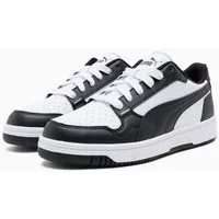 PUMA REB-L JR Sneaker niedrige Silhouette, mit Schnürung, mit Gummidetails am Knöchel